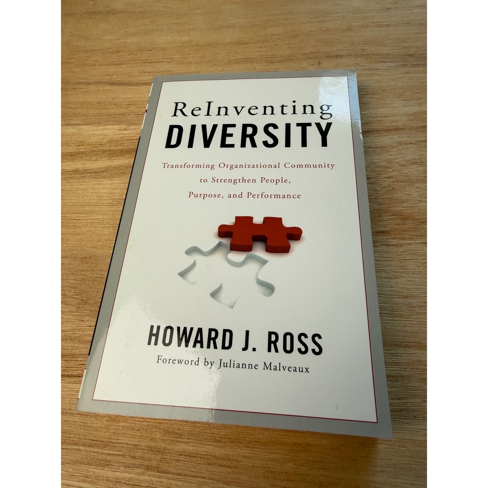 HOWARD J. ROSS ReInventing Diversity Book Business Leadership Paperback OS